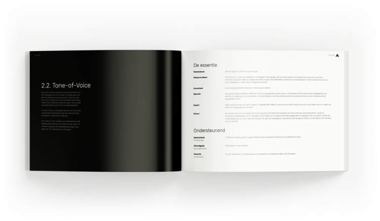 Abrnd ^ Het huisstijlhandboek, een voorbeeld en waarom heb je er een nodig?